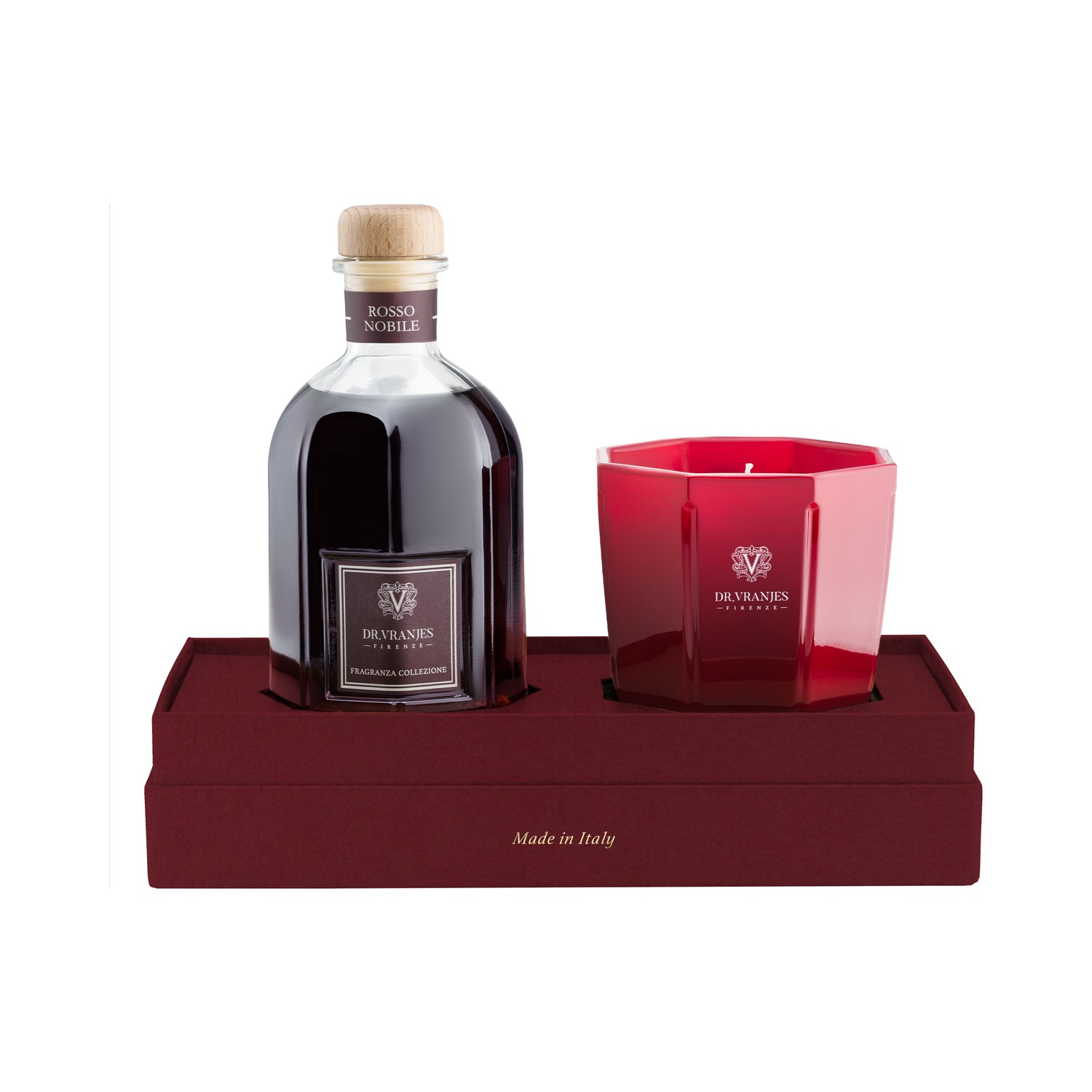 Dr. Vranjes Rosso Nobile Gift Box Diffuser & Candle