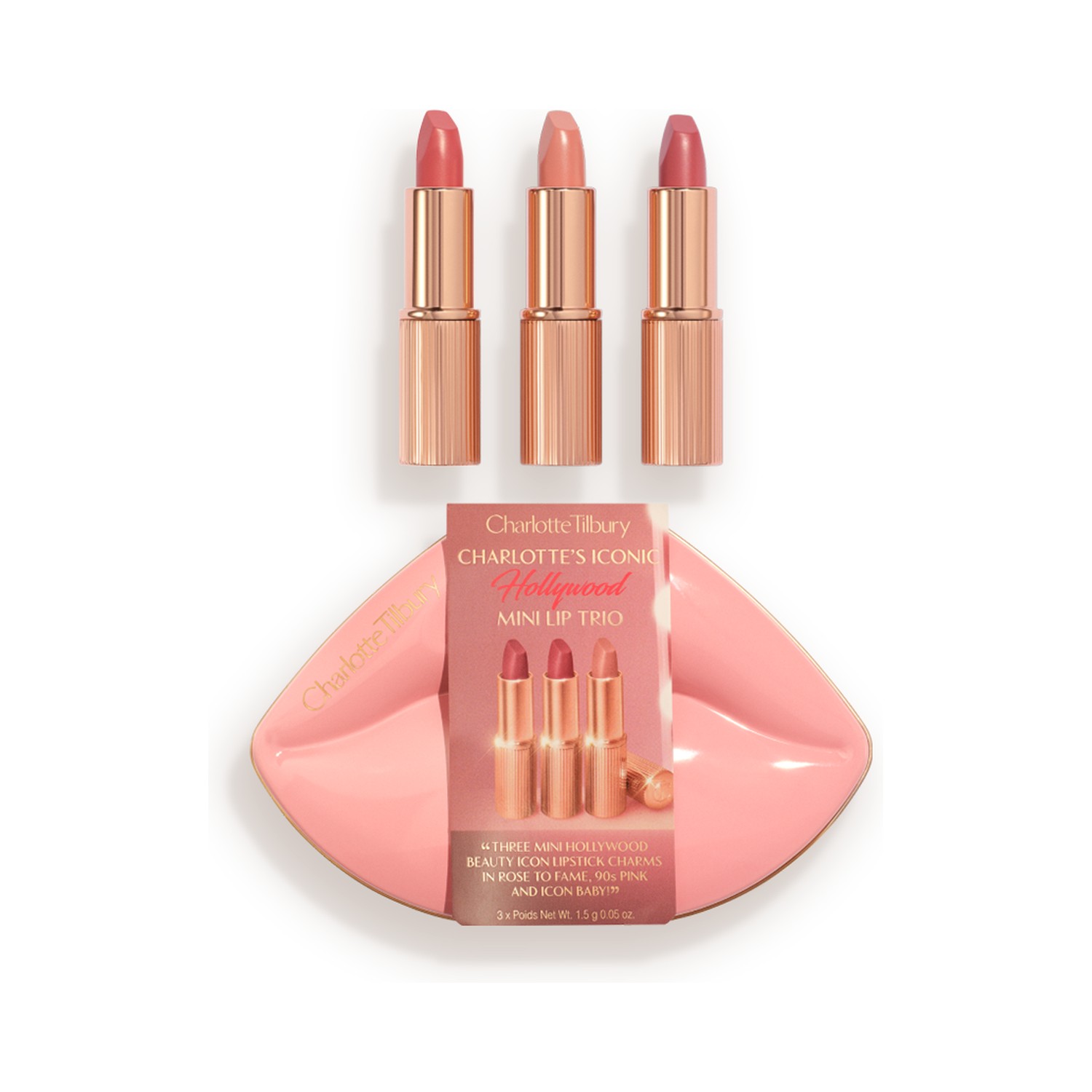 Charlotte Tilbury Iconic Hollywood Lip Trio