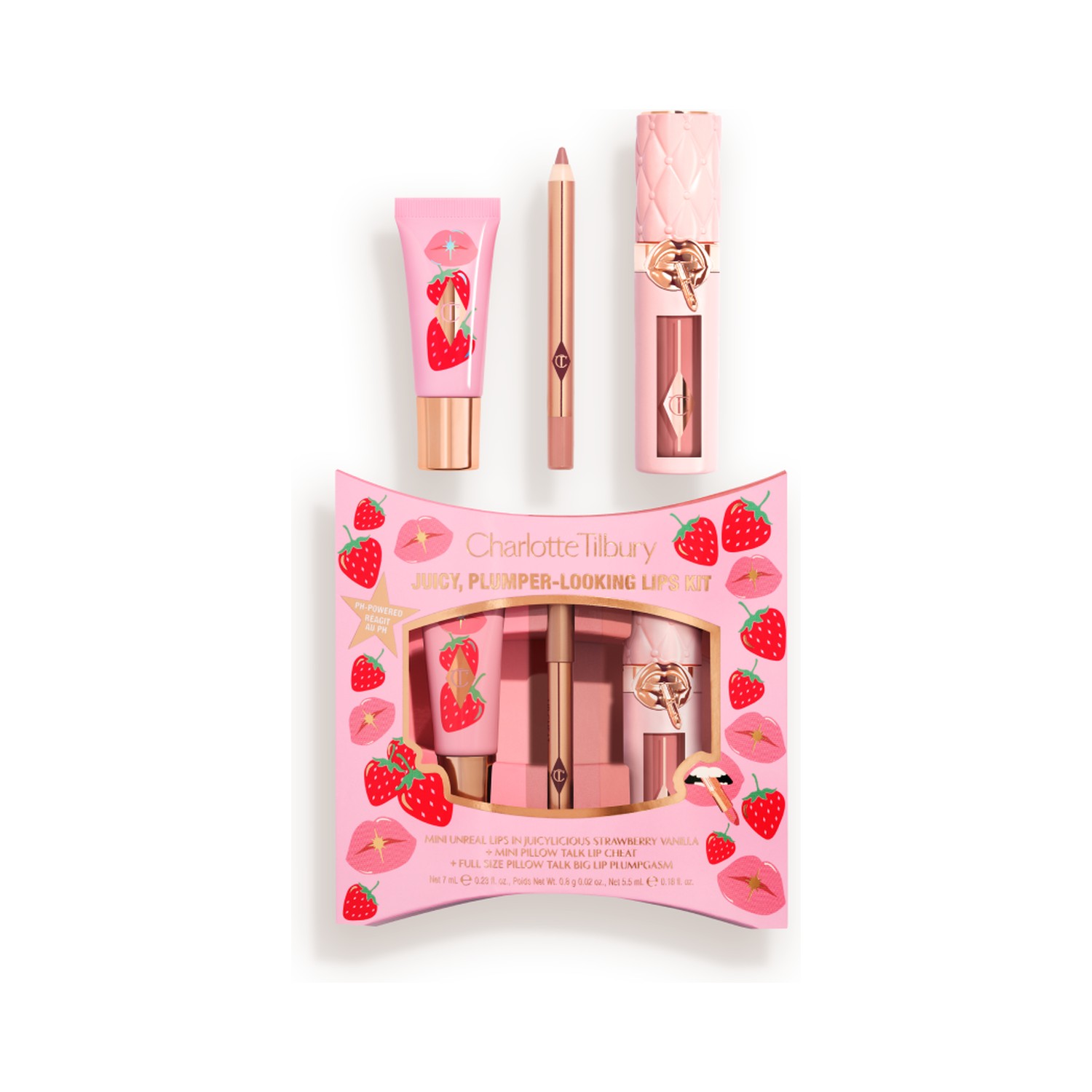 Charlotte Tilbury Juicy, Plumper-Looking Lips Kit