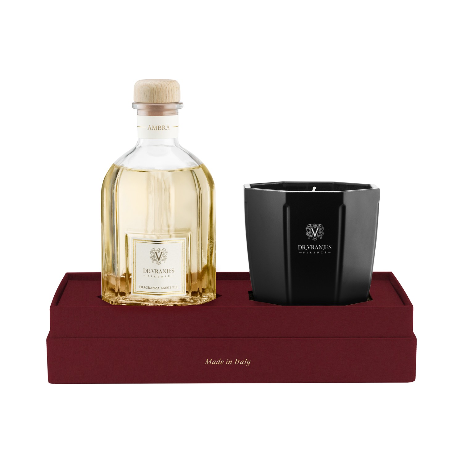 Dr. Vranjes Ambra Gift Box Diffuser & Candle