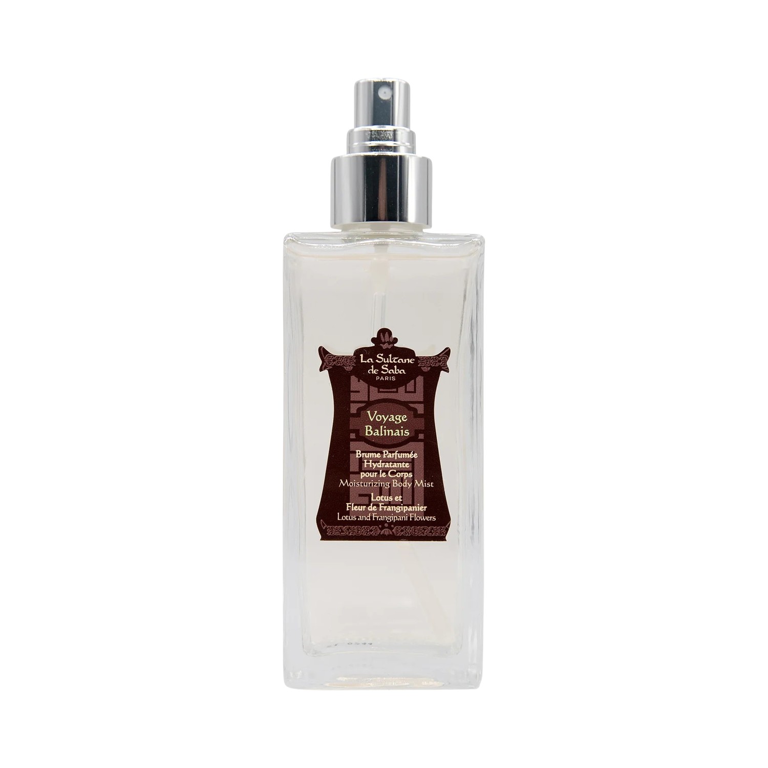 La Sultane de Saba Lotus & Frangipani Moisturizing Body Mist