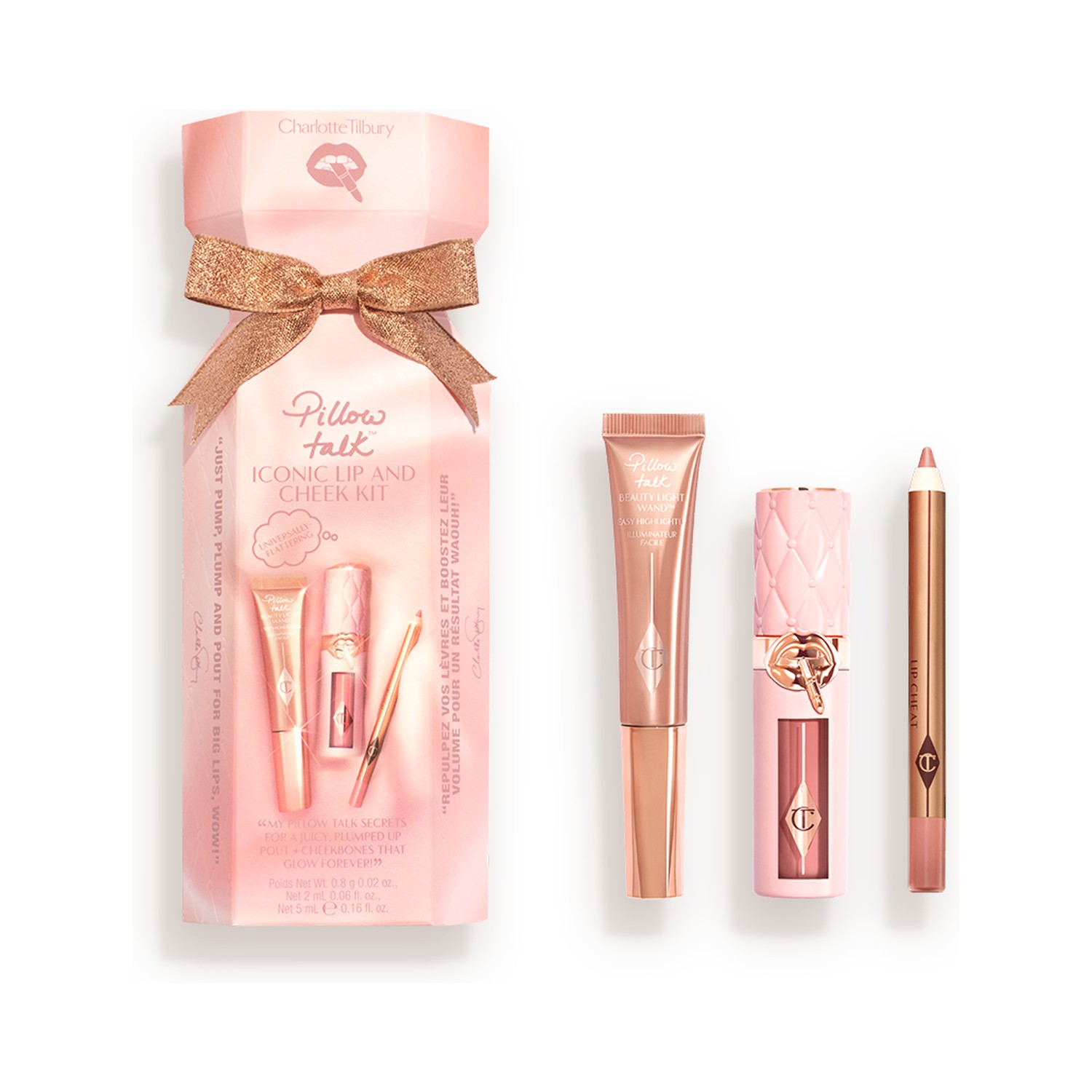 Charlotte Tilbury Pillow Talk Iconic Lip and Cheek Kit