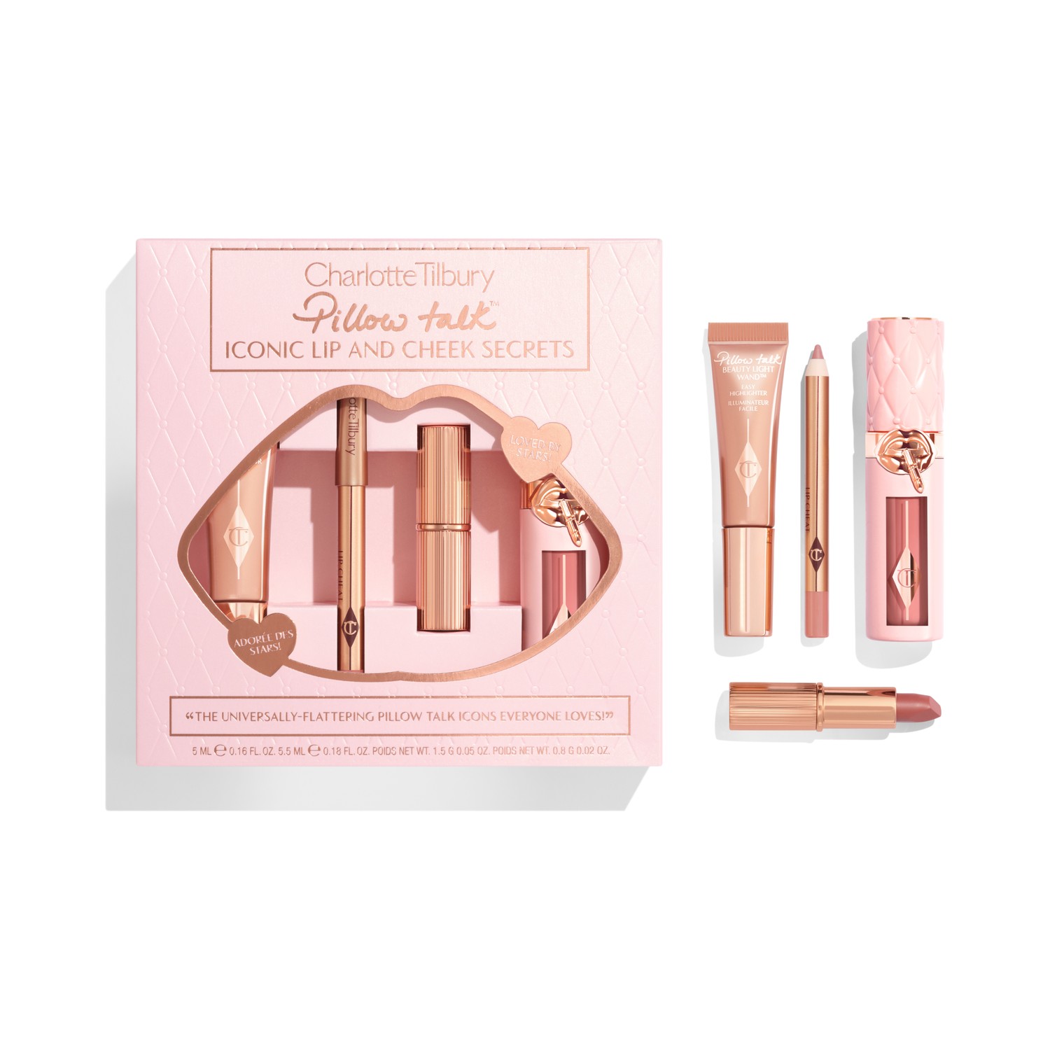 Charlotte Tilbury Pillow Talk Iconic Lip and Cheek Secrets