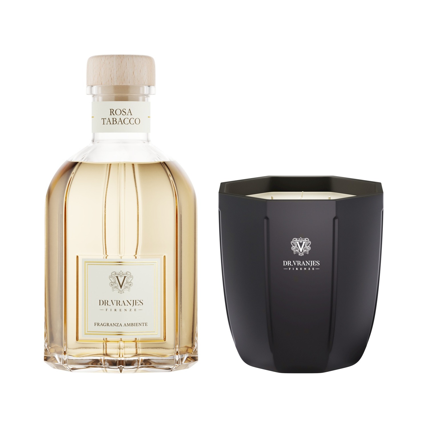 Dr. Vranjes Rosa Tabacco Gift Box Diffuser & Candle