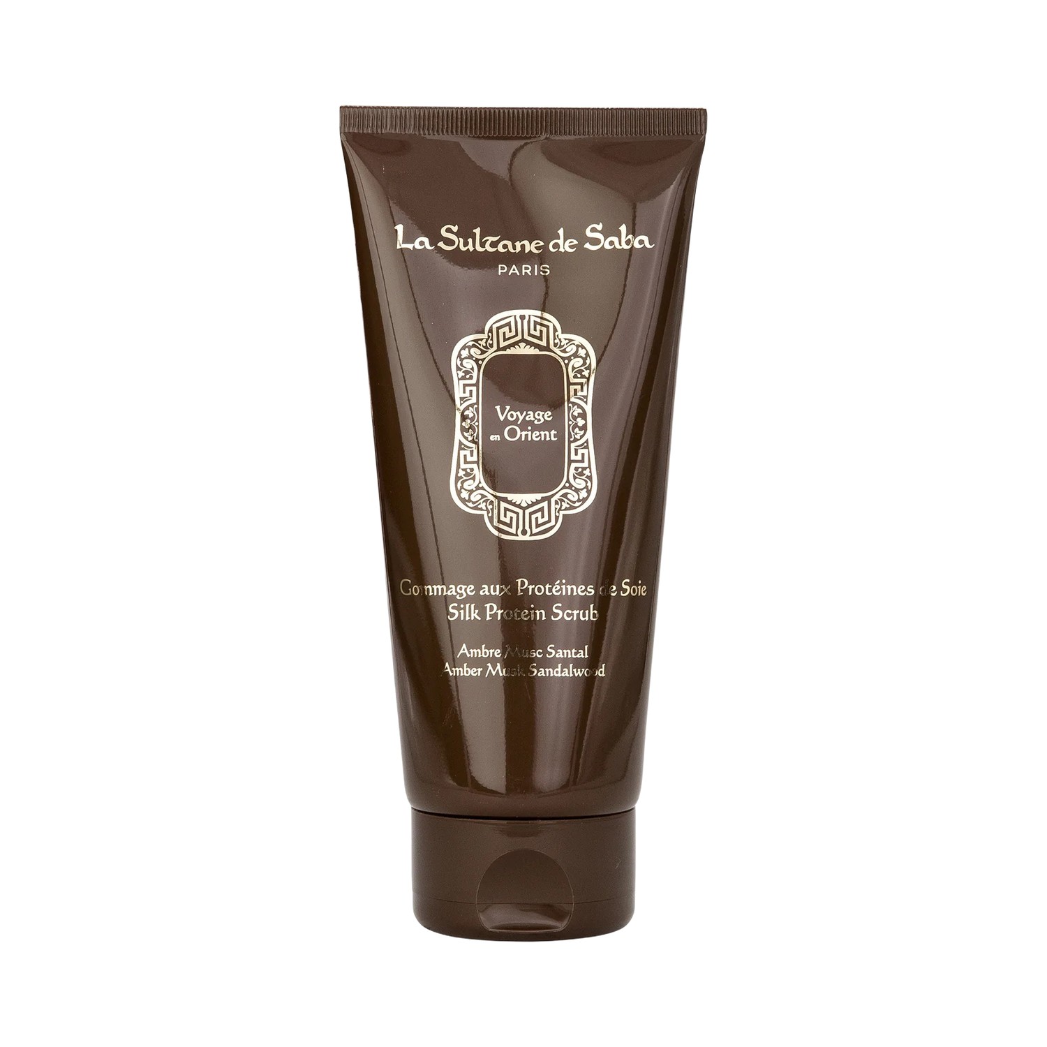 La Sultane de Saba Amber Musk Sandalwood Silk Protein Scrub